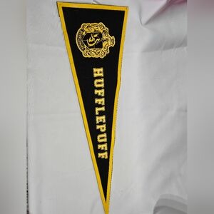 Hufflepuff wall banner pennant Harry Potter Excellent Condition